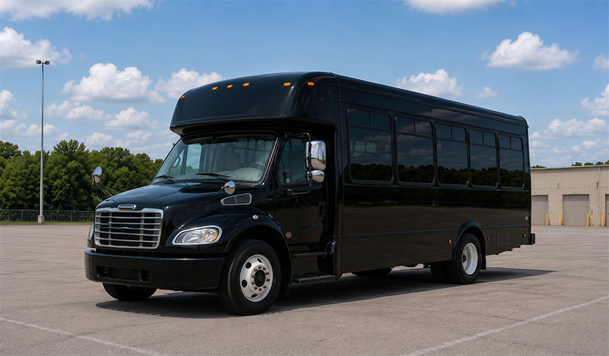 18-passenger minibus for charter in Indianapolis, IN