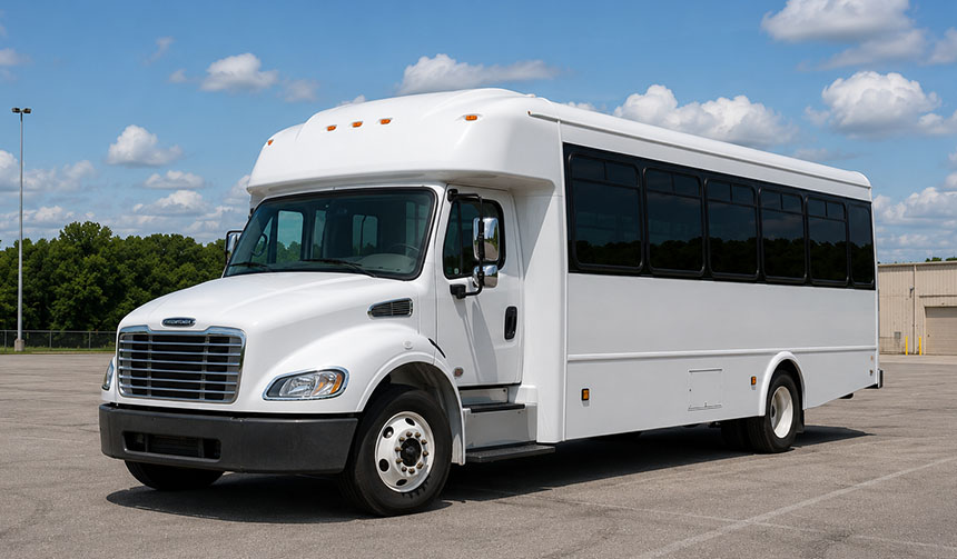25-passenger minibus for charter in Indianapolis, IN