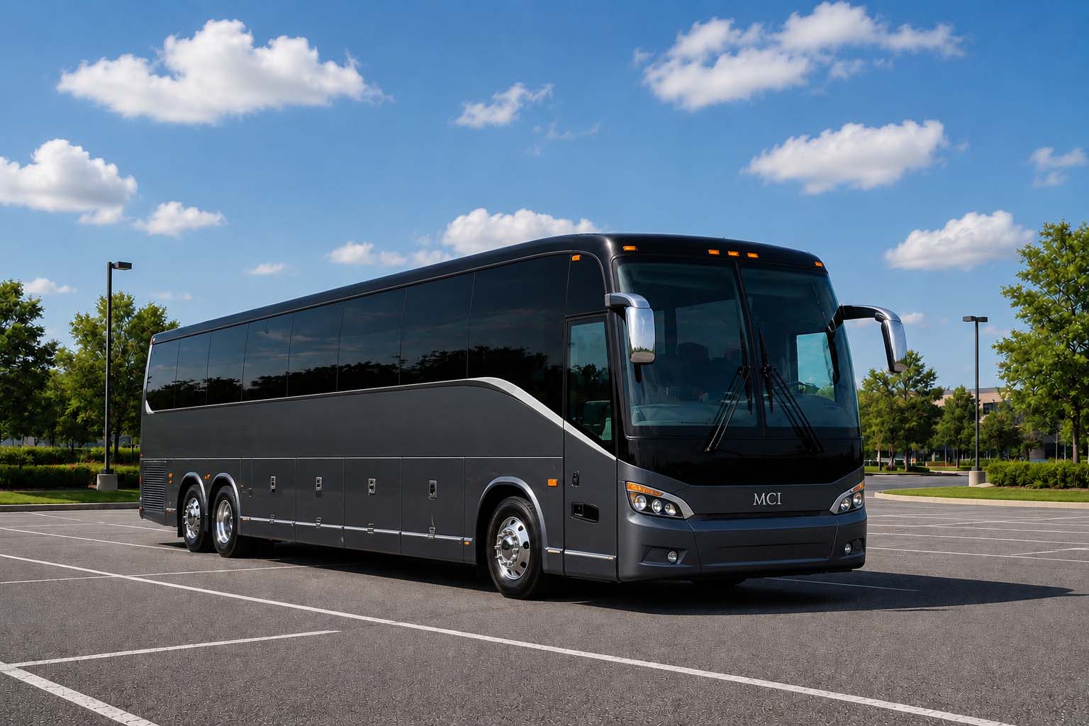 Charter bus rental in Indianapolis, IN